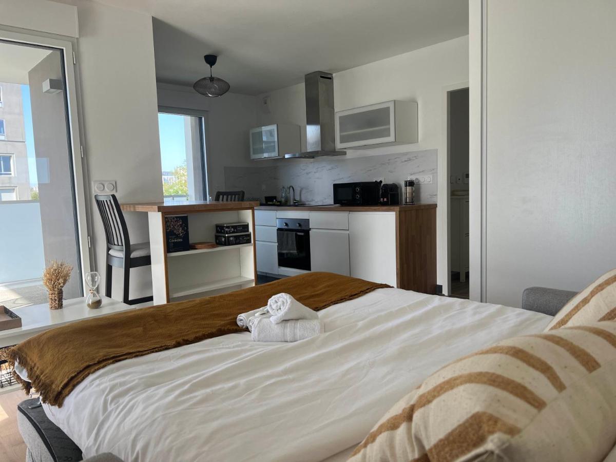 Perle De Baud - Centre - Luxueux - Fitness Apartment แรนส์ ภายนอก รูปภาพ